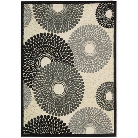 NOURISON Nourison 11808 Graphic Illusions Area Rug Collection Parch 5 ft 3 in. x 7 ft 5 in. Rectangle 99446118080